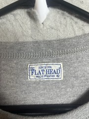 The Flat Head T Shirt Loopwheeled Cotton Mens 42 Made In Japan Gray