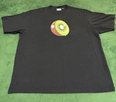 Gramicci Kiwi Graphic Black T-Shirt Original Freedom Size 2XL XXL