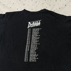 Metalocalypse Dethklok 2012 Tour Shirt Black Large (21.5×28)