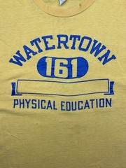 50s Champion Shirt Running Man Watertown Phys ed Vintage Men’s Medium