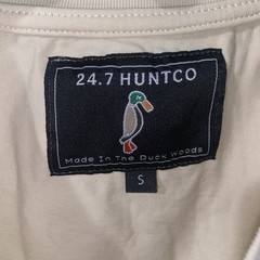 24.7 Hunt Co Made In The Duck Woods KAWS Box Fit Duck T Shirt Small 2F.7