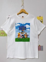 Disney Winie the Pooh Springtiem With Roo Promo T-Shirt Y2K Size L