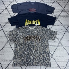 Rebirth Men’s T-shirt Set-3 Pieces Black & Brown Sz:XL NWT