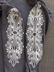 Chrome Hearts Vintage 90s Faded Long Sleeve Shirt