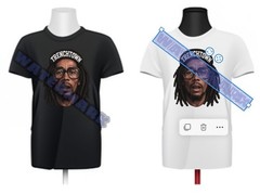 Men’s Graphic T Shirt Tee Black or White S M L XL XXL XXXL Short Sleeve