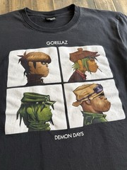 Vintage Gorillaz Demon Days Band Shirt XL Y2K Promo