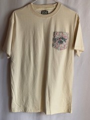 Rare Hey Dude x Billabong Pocket Tee – Cream Size Small Limited Edition