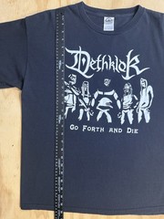 Metalocalypse Dethklok Band Tee Go Forth And Die Cartoon Network L T-Shirt