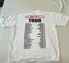 2026 ASAP Rocky Don’t Be Dumb On Tour Tee Shirt Size L Authentic From Newark