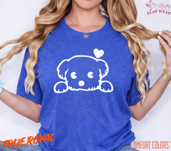 Unisex Cute Puppy Love T SHIRT,T shirt women,T shirt men,T shirt vintage Mom Dad