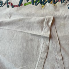 Vintage USA Best 100% Pre-shrunk Cotton White Medium T Shirt St. Maarten N.A.