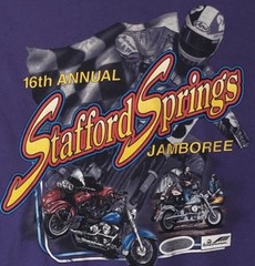 Stafford Springs CT Vintage 1997 Jamboree T Shirt Small Motor Speedway Beefy USA