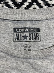 Converse All Star Rock n Roll Skull Shirt Mens XL Gray America Guitars Skater