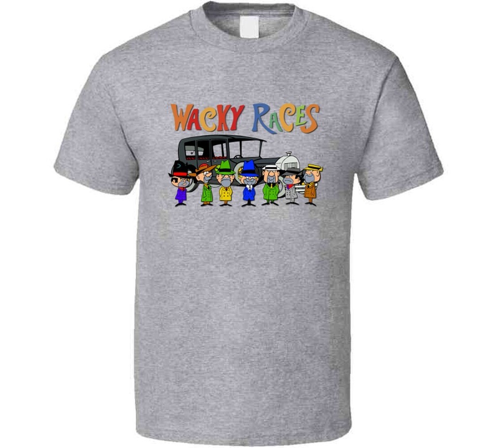 Wacky Races The Ant Hill Gangsters Mob Classic Retro Cartoon Throwback T Shirt