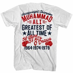 Muhammad Ali Greatest of All Time Men’s T Shirt Boxing Heavyweight Champion Top