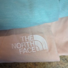 Lot Of 3 North Face Mens Shirts. Medium. Dark grey, Blue And Peach. NWOT READ