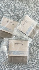 [3PCS] Uniqlo Mens AIRism Micro Mesh Light Gray Crew Neck T-Short XS