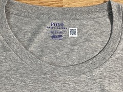 Polo Ralph Lauren Mens Gray 4XLT Cotton Long Sleeve T-shirt Classic Fit
