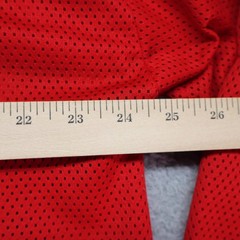 Practice Hockey Jersey Adult XL Red Mesh Bauer