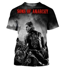 Sons of Anarchy Graphic 3D T Shirts Gothic All size HS525