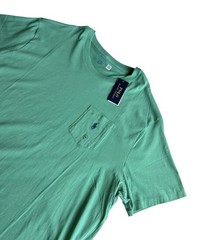 Polo Ralph Lauren Big & Tall Green Crew-Neck Pocket Shirt Men’s Size 3XB