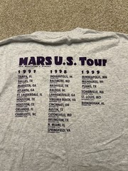 Vintage MARS The Musicians Planet 90s Tour T Shirt XL Birmingham, Alabama
