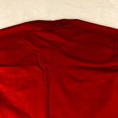 New Champion Shirt Mens Medium Red Crew Neck Short Sleeve
