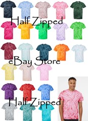 Dyenomite Tie-Dyed Cyclone Pinwheel Short Sleeve T-Shirt 200CY S-3XL Tie Dye