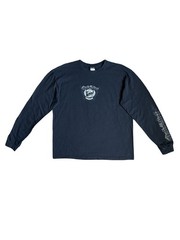 Vintage Y2K Quicksilver Graphic Long Sleeved Surf T-Shirt Size L