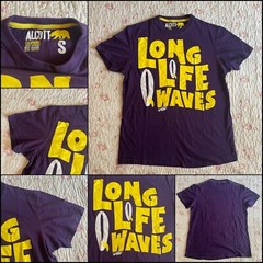 ALCOTT SHORT SLEEVE T-SHIRT SIZE S PURPLE