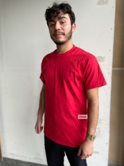 AAA Alstyle Mens Red Short Sleeves Tee Blank T-Shirt Casual T Shirt – 1301