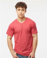 Tultex 207 Men’s Poly-Rich V-Neck T-Shirt