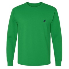Men’s 100% Cotton Long Sleeve T-Shirts (4-Pack)