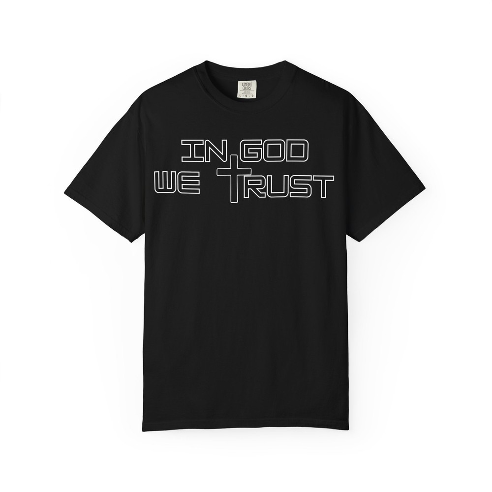 In God We Trust Shirt Graphic Christian Shirts for Men Jesus Shirts for Men