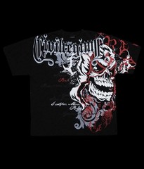 Civil Regime CERO MIEDO AMERICAN CLASSIC OVERSIZED TEE IN BLACK – Size XL