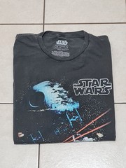 STAR WARS C-LIFE GROUP SCI-FI GRAPHIC T-SHIRT MEN SIZE XL (22×30) BLACK.