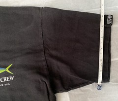 Lot of 2 Size Small Mens T Shirts Various Brands Salty Crew Black and Grey Tops