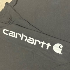 Carhartt K231-BLK Loose Fit Heavyweight Long Sleeve Logo T-Shirt Black 3XL Tall