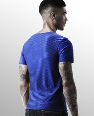 3Pack Iced Silk Short-sleeved T-shirt Men’s Summer Elastic Quick-dry Mesh Sports