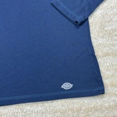 Dickies Long Sleeve Tee Mens S Temp-IQ Cooling Performance Pocket Navy Crewneck