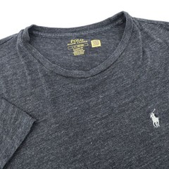 Polo Ralph Lauren Mens Classic Fit Short Sleeve Crew Neck T Shirt Dark Gray L