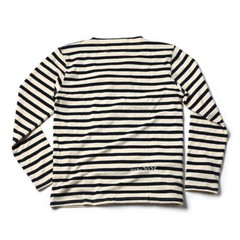 Bronson Mens Breton Striped Long Sleeve Shirt Causal French Sailor Naval T-Shirt