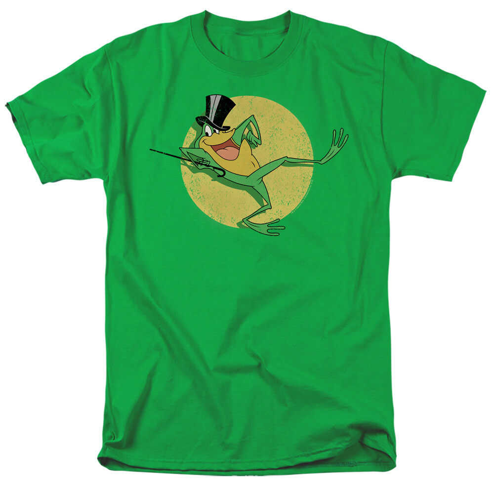 Merrie Melodies Dancing Frog Retro Cartoon Licensed Adult T-Shirt