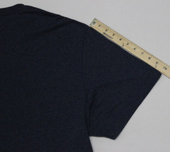 Hybrid Apparel T-Shirt Men’s Size 4XB Blue Gray Glitched Freedom Graphic