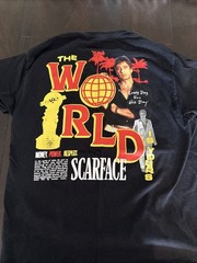Scarface The Movie Vengeance Graphic T-Shirt, Black, Size: Medium