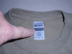 Georgia Air National Guard 117th Air Control Squadron Tan 499 T-Shirt Sz Medium
