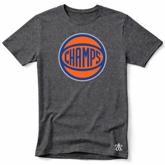New York 2026 Basketball CHAMPS Soft, Pre-Shrunk Ring Spun Cotton T-Shirt