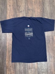 Vintage Obama Biden T Shirt Sz M/L Change Can Happen Political Y2K