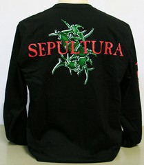 Sepultura Chaos AD Long Sleeve T-Shirt Size S M L XL 2XL 3XL Heavy Metal Band