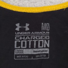 Under Armour Tank Shirt Mens Medium Charged Cotton Ncaa Mizzou Tigers Heatgear